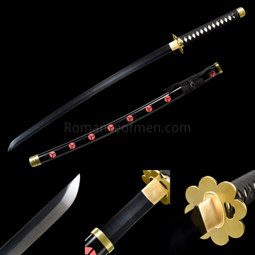 Shusui Katana T10 Steel Black Blade
